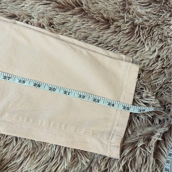 Light Pink Calvin Klein Jeans Ankle Cropped Pants - Picture 3 of 3